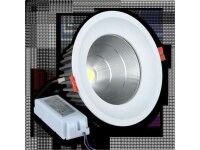 V-Tac LED Deckeneinbauleuchte, 24 W, kaltweiß 6000K, VT-1724RD