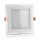 18W LED Panel Glas Einbauleuchte, quadratisch, kaltweiss, VT-1202G