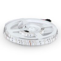 V-Tac LED-Streifen, 30 LEDs/m, mehrfarbig, IP20, 5 Meter lang, VT-5050