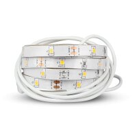 LED Doppelbett Beleuchtung mit Bewegungsmelder, 2 x 2,8W, neutralweiss (4000K), 2 x 1,2m, Dimmbar, VT-8068