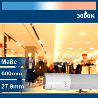 V-Tac LED Leuchtröhre 60cm mit Samsung Chip, 9W, neutralweiß, 4000K, 850 Lumen, inkl. Starter, VT-061